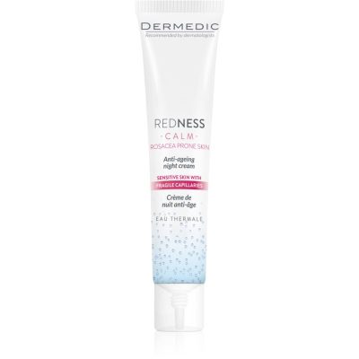 Dermedic Redness Calm noční krém proti prvním vráskám pro citlivou a zarudlou pleť 40 ml - parfo.cz