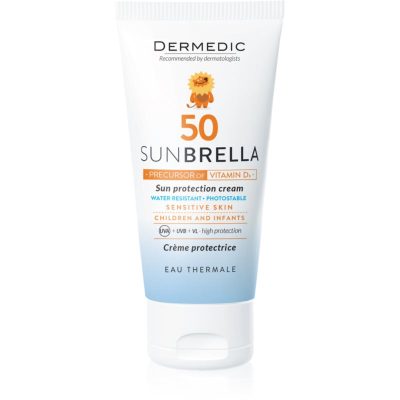 Dermedic Sunbrella Baby ochranný krém na obličej SPF 50 50 g - parfo.cz