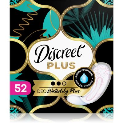 Discreet Waterlily Plus slipové vložky 52 ks - parfo.cz