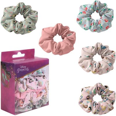 Disney Princess Scrunchies gumička do vlasů pro děti 5 ks - parfo.cz