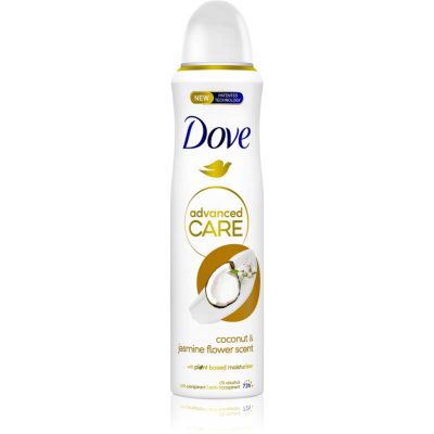 Dove Advanced Care Antiperspirant antiperspirant ve spreji 72h Coconut & Jamine Flower 150 ml - parfo.cz