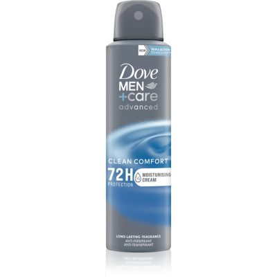 Dove Men+Care Advanced antiperspirant ve spreji pro muže Clean Comfort 150 ml - parfo.cz