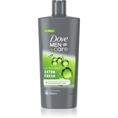 Dove Men+Care Extra Fresh osvěžující sprchový gel na tvář