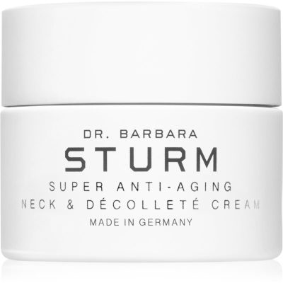 Dr. Barbara Sturm Super Anti-Aging Serum Neck and Décolleté Cream zpevňující krém na krk a dekolt proti stárnutí pokožky 50 ml - parfo.cz