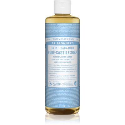 Dr. Bronner’s Baby-Mild tekuté univerzální mýdlo bez parfemace 475 ml - parfo.cz