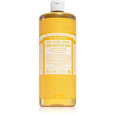 Dr. Bronner’s Citrus & Orange tekuté univerzální mýdlo 945 ml - parfo.cz