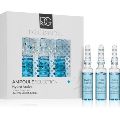Dr. Grandel Hydro Active ampule s hydratačním účinkem 3x3 ml - parfo.cz