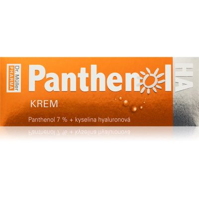 Dr. Müller Panthenol HA krém 7% krém po opalování s kyselinou hyaluronovou 30 ml - parfo.cz