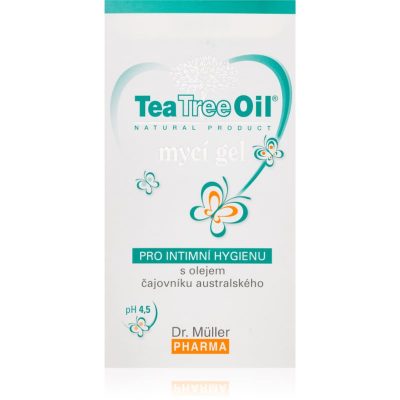Dr. Müller Tea Tree Oil Pro intimní hygienu gel na intimní hygienu s extraktem z čajovníku 200 ml - parfo.cz