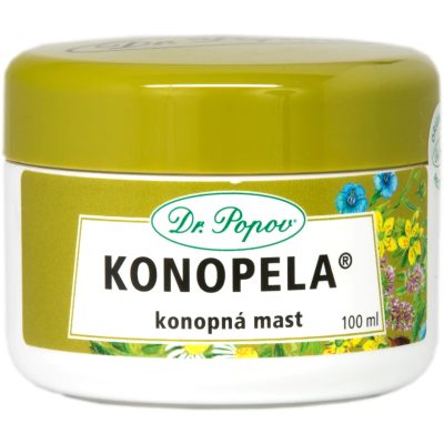 Dr. Popov Bylinné masti Konopela konopná mast pro suchou pokožku 100 ml - parfo.cz