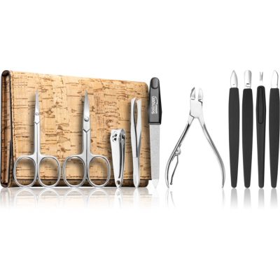 DuKaS Premium Line Solingen 252 manikúrní set s pouzdrem Cork - parfo.cz