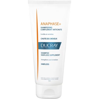 Ducray Anaphase+ Shampoo Hair Loss Supplement posilující a revitalizující šampon proti padání vlasů 200 ml - parfo.cz