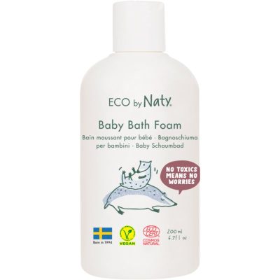ECO by Naty Baby Bath Foam pěna do koupele pro děti od narození 200 ml - parfo.cz