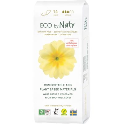 ECO by Naty Sanitary Pads Normal vložky 14 ks - parfo.cz