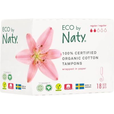 ECO by Naty Tampons Regular tampony 18 ks - parfo.cz
