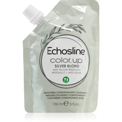 Echosline Color Up barvicí maska s vyživujícím účinkem odstín Silver Blond 150 ml - parfo.cz