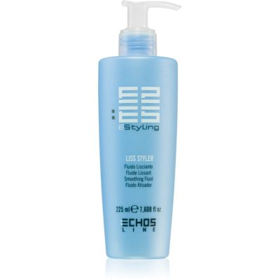 Echosline E-Styling Liss Styler uhlazující fluid pro nepoddajné a krepatějící se vlasy 225 ml - parfo.cz