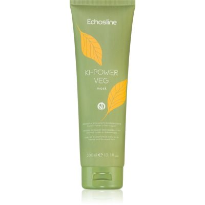 Echosline Ki-Power Veg Mask regenerační maska pro poškozené vlasy 300 ml - parfo.cz