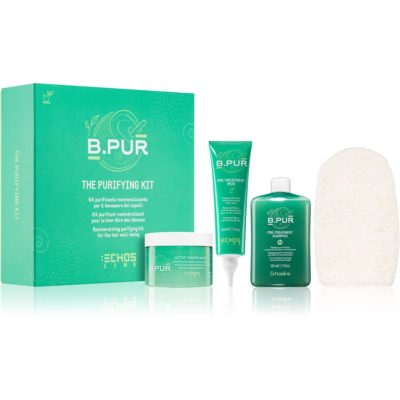 Echosline The Purifying Kit dárková sada pro suché a barvené vlasy 3 ks - parfo.cz