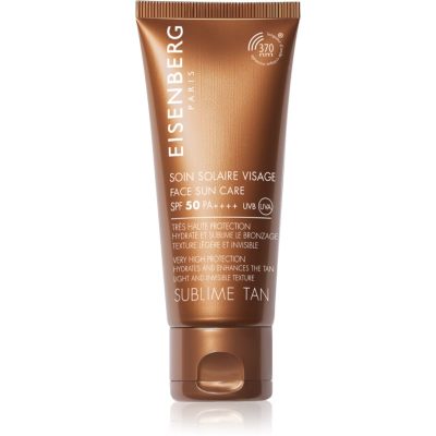 Eisenberg Soin Solaire Visage SPF 50 opalovací krém na obličej SPF 50 50 ml - parfo.cz