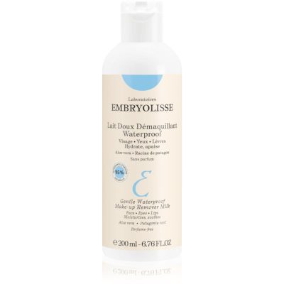 Embryolisse LAIT DOUX DÉMAQUILLANT WATERPROOF hydratační odličovací mléko pro všechny typy pleti 200 ml - parfo.cz