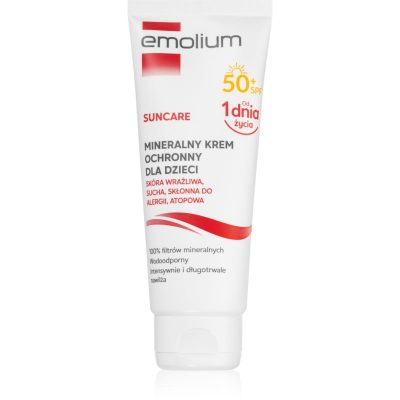 Emolium Sun Care minerální ochranný krém na obličej a tělo pro děti SPF 50+ 50 ml - parfo.cz