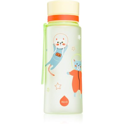 Equa Kids láhev na vodu pro děti Space Catos 600 ml - parfo.cz