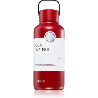 Equa Timeless nerezová láhev na vodu malá barva Wine Not 600 ml - parfo.cz