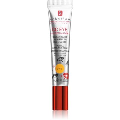 Erborian CC Eye tónovací krém na oční okolí s vyhlazujícím účinkem SPF 20 odstín Doré 10 ml - parfo.cz