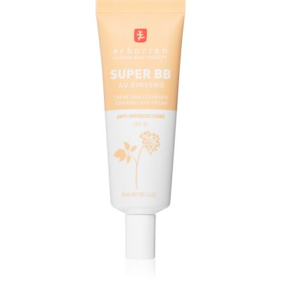 Erborian Super BB BB krém pro bezchybný a sjednocený vzhled pleti SPF 20 odstín Nude 40 ml - parfo.cz