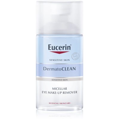 Eucerin DermatoClean dvoufázový odličovač očního make-upu 125 ml - parfo.cz
