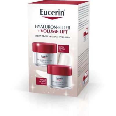 Eucerin Hyaluron-Filler + Volume-Lift výhodné balení pro omlazení pleti - parfo.cz
