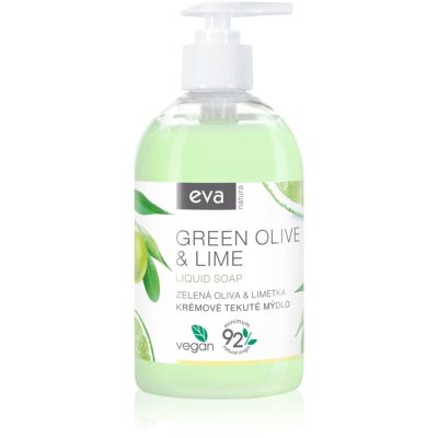 Eva Natura Green olive & Lime krémové tekuté mýdlo na ruce 500 ml - parfo.cz
