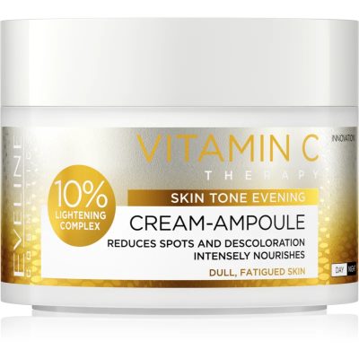 Eveline Cosmetics Cream-Ampoule Vitamin C intenzivní krém redukující začervenání pleti 50 ml - parfo.cz