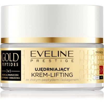 Eveline Cosmetics Gold Peptides liftingový zpevňující krém 50+ 50 ml - parfo.cz