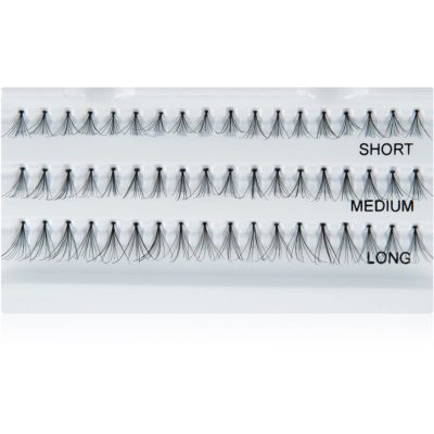 Eye Candy Individual Eyelash Extensions trsové nalepovací řasy s uzlíkem 54 ks - parfo.cz