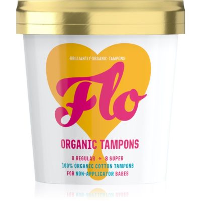 FLO Organic Tampons tampony 16 ks - parfo.cz