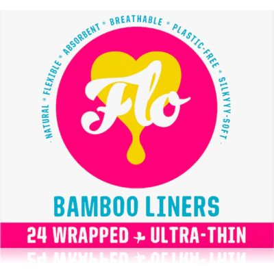 FLO Ultra Thin Bamboo slipové vložky 24 ks - parfo.cz