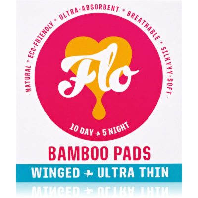 FLO Ultra Thin Bamboo vložky na den i noc 15 ks - parfo.cz