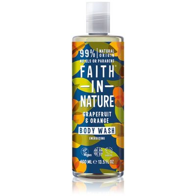 Faith In Nature Grapefruit & Orange energizující sprchový gel 400 ml - parfo.cz
