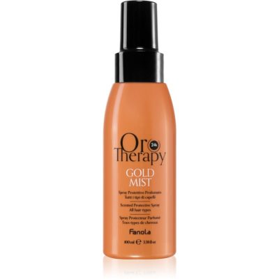 Fanola Oro Therapy Gold Mist stylingový ochranný sprej na vlasy s 24karátovým zlatem 100 ml - parfo.cz