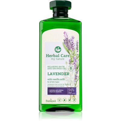 Farmona Herbal Care Lavender sprchový a koupelový gel s levandulí 500 ml - parfo.cz
