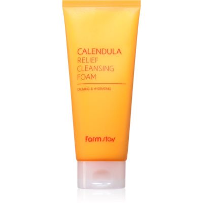 Farmstay Calendula zklidňující čisticí pěna 180 ml - parfo.cz