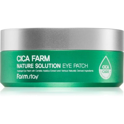 Farmstay Cica Farm Nature Solution hydrogelová maska na oční okolí 60 ks - parfo.cz