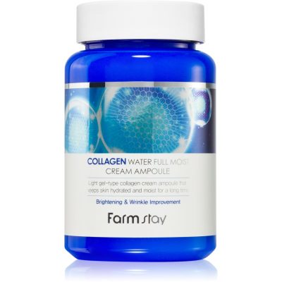 Farmstay Collagen Water Full Moist Cream Ampoule hydratační krém v ampulích 250 ml - parfo.cz
