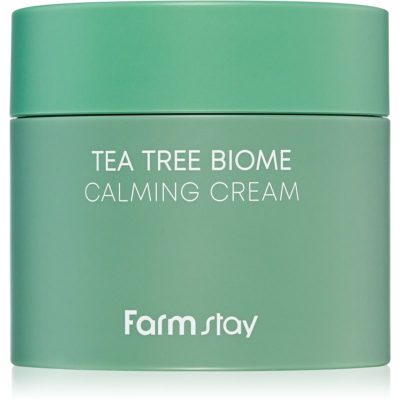 Farmstay Tea Tree Biome zklidňující krém s extraktem z čajovníku 80 ml - parfo.cz