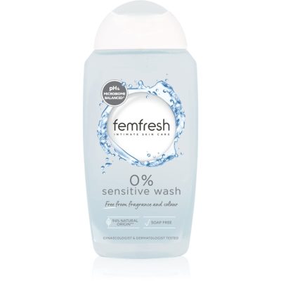 Femfresh Sensitive mycí emulze na intimní hygienu bez parfemace 250 ml - parfo.cz