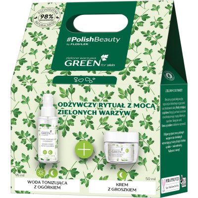 FlosLek Laboratorium GREEN for skin dárková sada s vyživujícím účinkem - parfo.cz