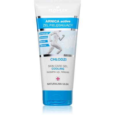 FlosLek Pharma Arnica Active chladivý gel na regeneraci svalů 200 ml - parfo.cz