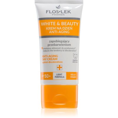FlosLek Pharma White & Beauty denní krém proti pigmentovým skvrnám SPF 50+ 30 ml - parfo.cz